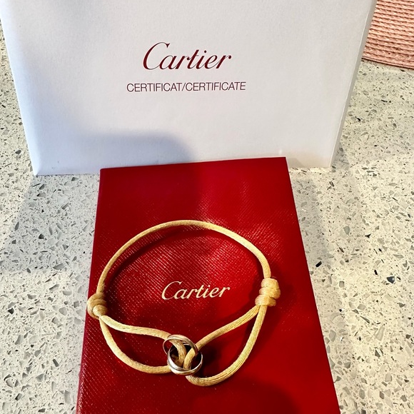 Cartier Jewelry Cartier Trinity Bracelet Silk Cordcartier Silk Cord